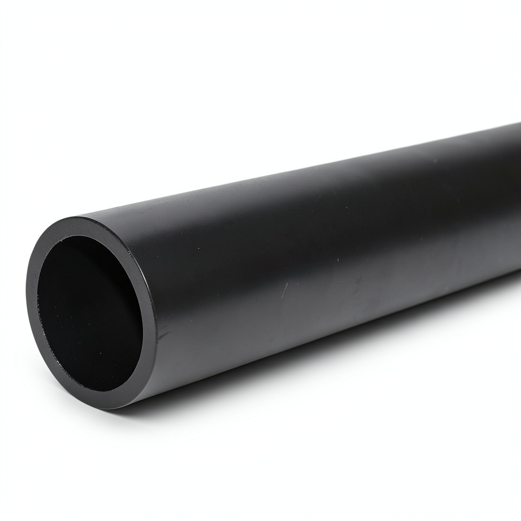 مواسير HDPE ضغط 4 بار PE 80 قطر خارجي 180 مم SDR 33 لون أسود