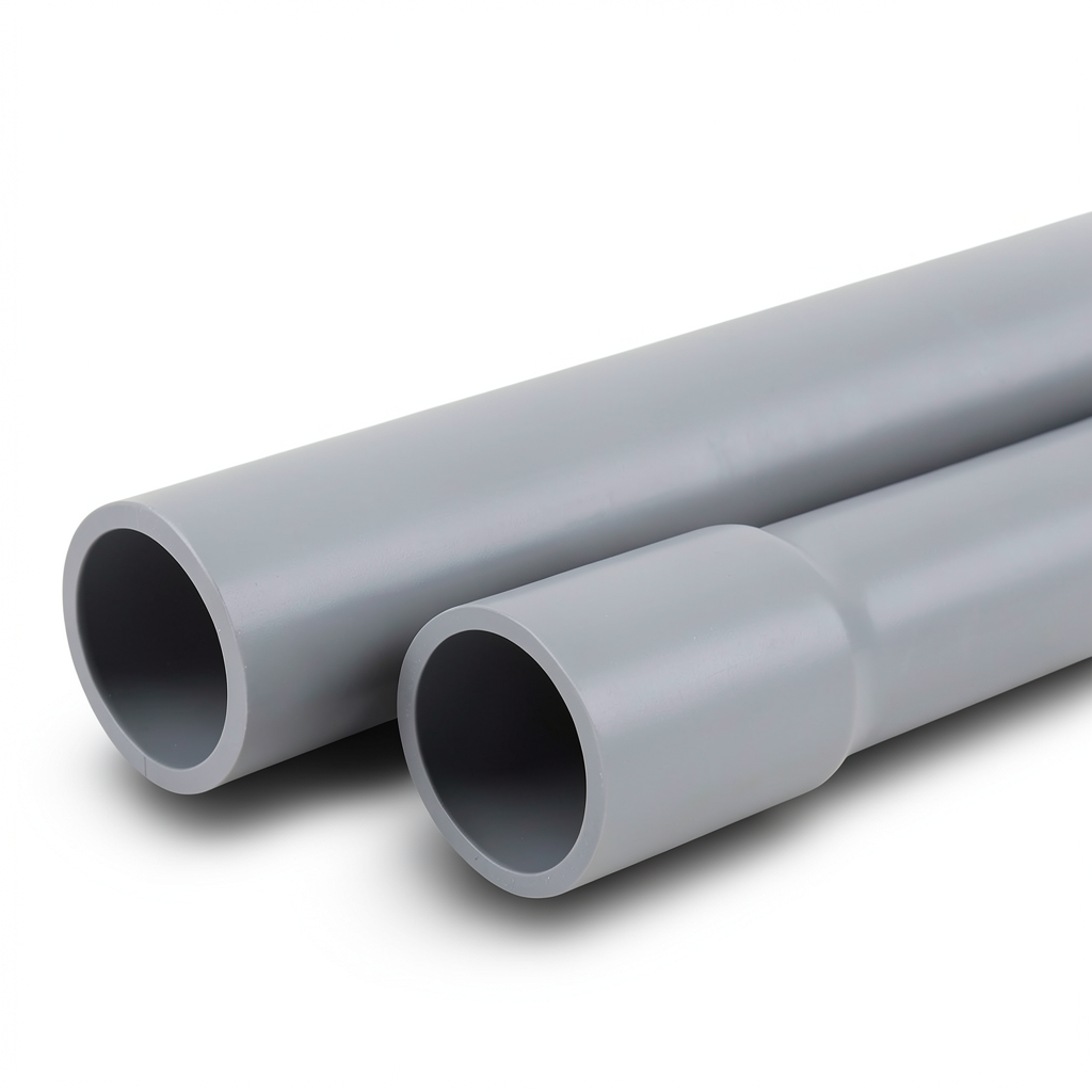 UPVC Pipes Sewage/Drainage System Nominal Pressure 4 Bar Outside Diameter 400 mm Thickness 7.9 mm Gray
