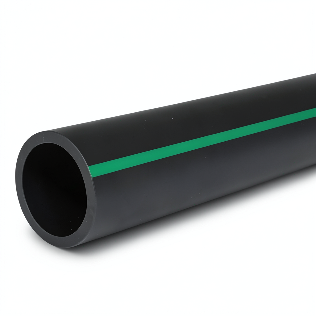 مواسير بلاستيك HDPE ضغط 4 بار PE 80 قطر خارجي 560 مم SDR 41 لون أسود