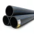 أنابيب HDPE PE 80 ضغط 10 بار قطر خارجي 560 مم سمك 41.2 مم لون أسود | نيبروبلاست - Image 1