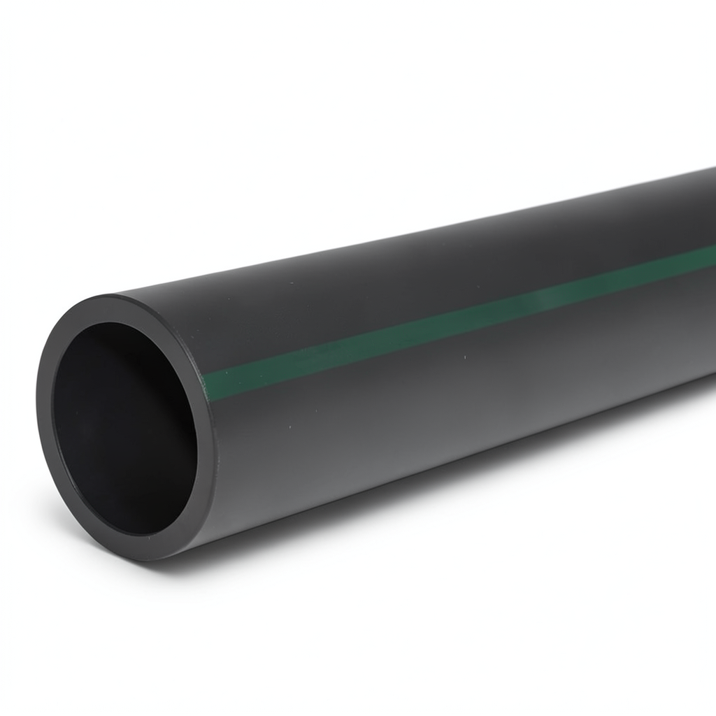HDPE Plastic Pipe Nominal Pressure 4 Bar PE 80 OD 315 mm SDR 33 Black
