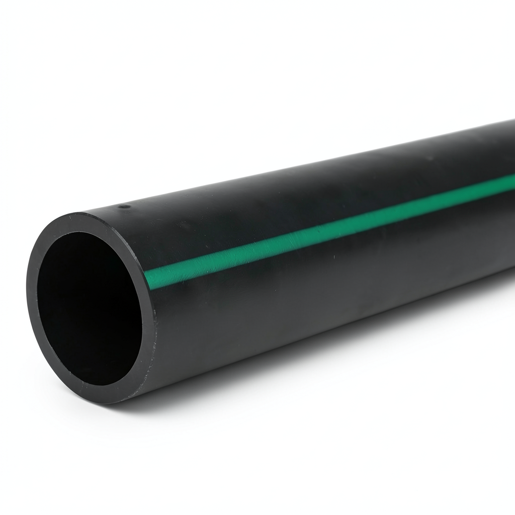 أنابيب HDPE ضغط 4 بار PE 80 قطر خارجي 500 مم SDR 33 لون أسود