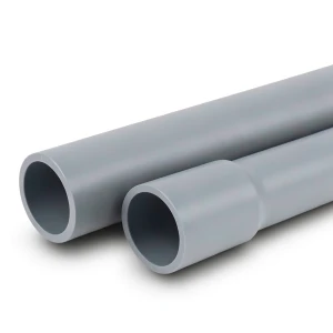 UPVC Pipes Sewage Nominal Pressure 6 Bar Outside Diameter 250 mm Thickness 7.3 mm Gray