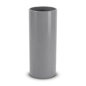 UPVC Pipes Nominal Pressure 6/20 Bar Size 63 mm Overlap Depth 65 mm Thickness 1.9 mm Gray