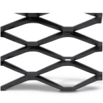 Hot Rolled Black Steel Expanded Metal Mesh Bahri Thickness 3.8 mm Width 2.44 m Length 4 m