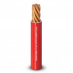 Stranded Electrical Wire 6mm2 450/750 Voltage Rating, Copper Conductor 1.04mm Diameter, Heat Resistant PVC Insulated | Alfanar