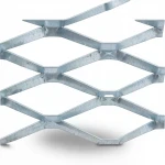 Galvanised Steel Expanded Metal Mesh  Bahri Thickness 4.8 mm Width 2.44  meter Length 7 meter | Bait Al Tatawor Company