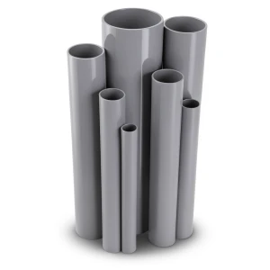 UPVC Pipes Nominal Pressure 6/20 Outside Diameter 160 mm Thickness 4.7 mm Gray