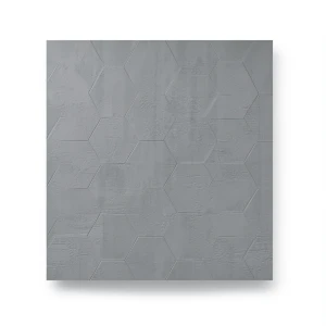 Italian Geometric Wall Covering 10m x 0.73m, Grey Color