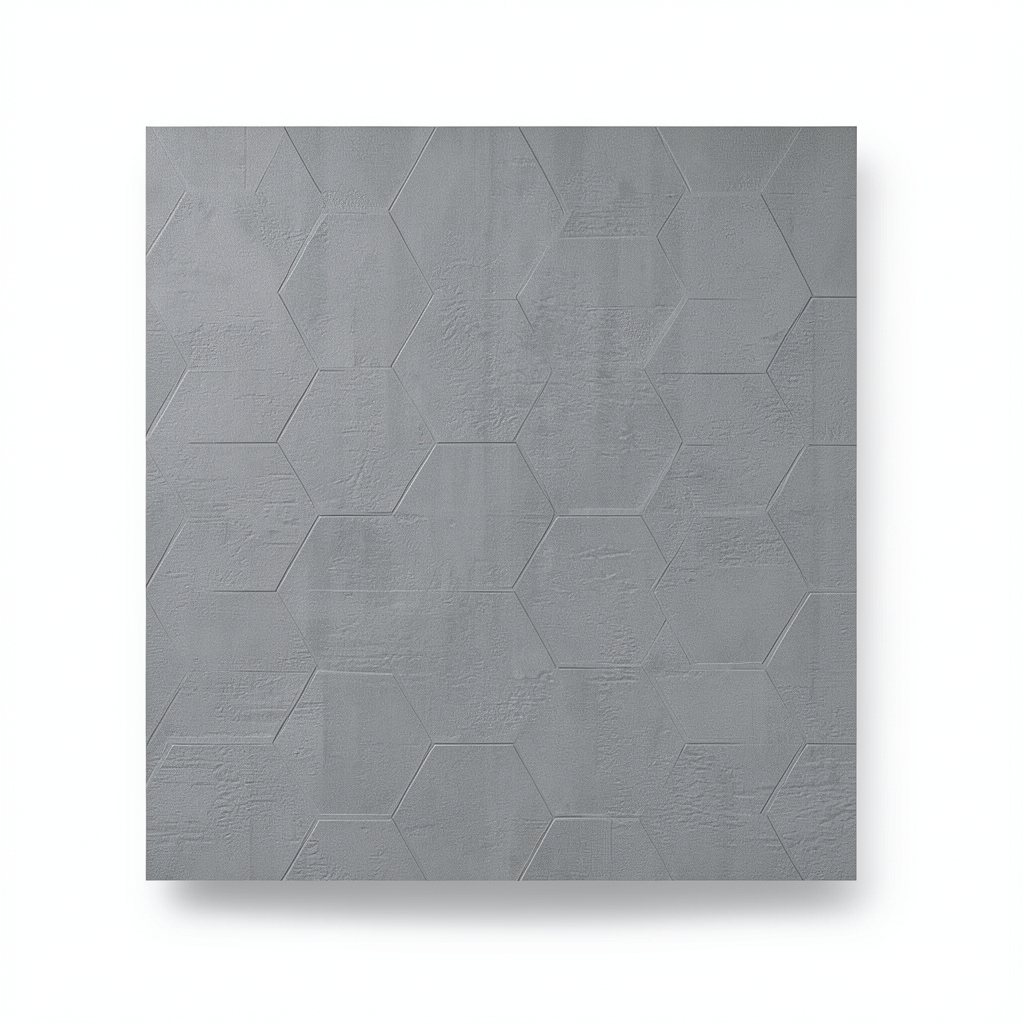 Italian Geometric Wall Covering 10m x 0.73m, Grey Color