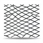 Hot Rolled (Black) Steel Expanded Metal Mesh  Khaleeji Thickness 1.2 mm Width 1.22 meter Length 1 meter | Bait Al Tatawor Company