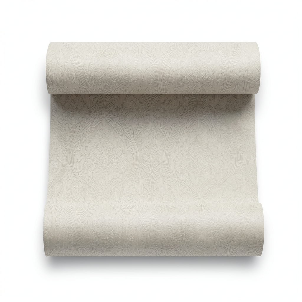 Italian Wallpaper Patterned Design Beige Color, Size 10mx0.73m, Model 81046