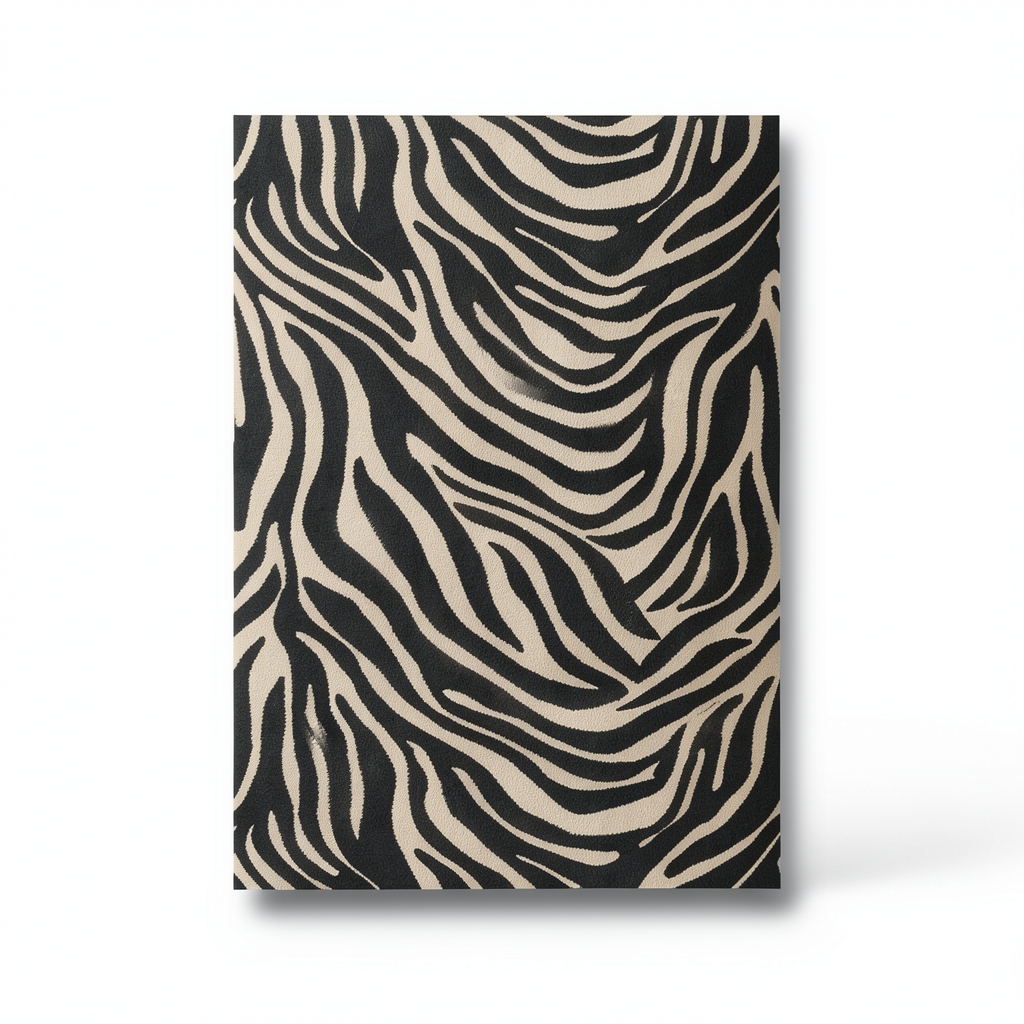 Wall Covering Pattern Color Beige with Black, Size 10mx0.70m, Model 12046
