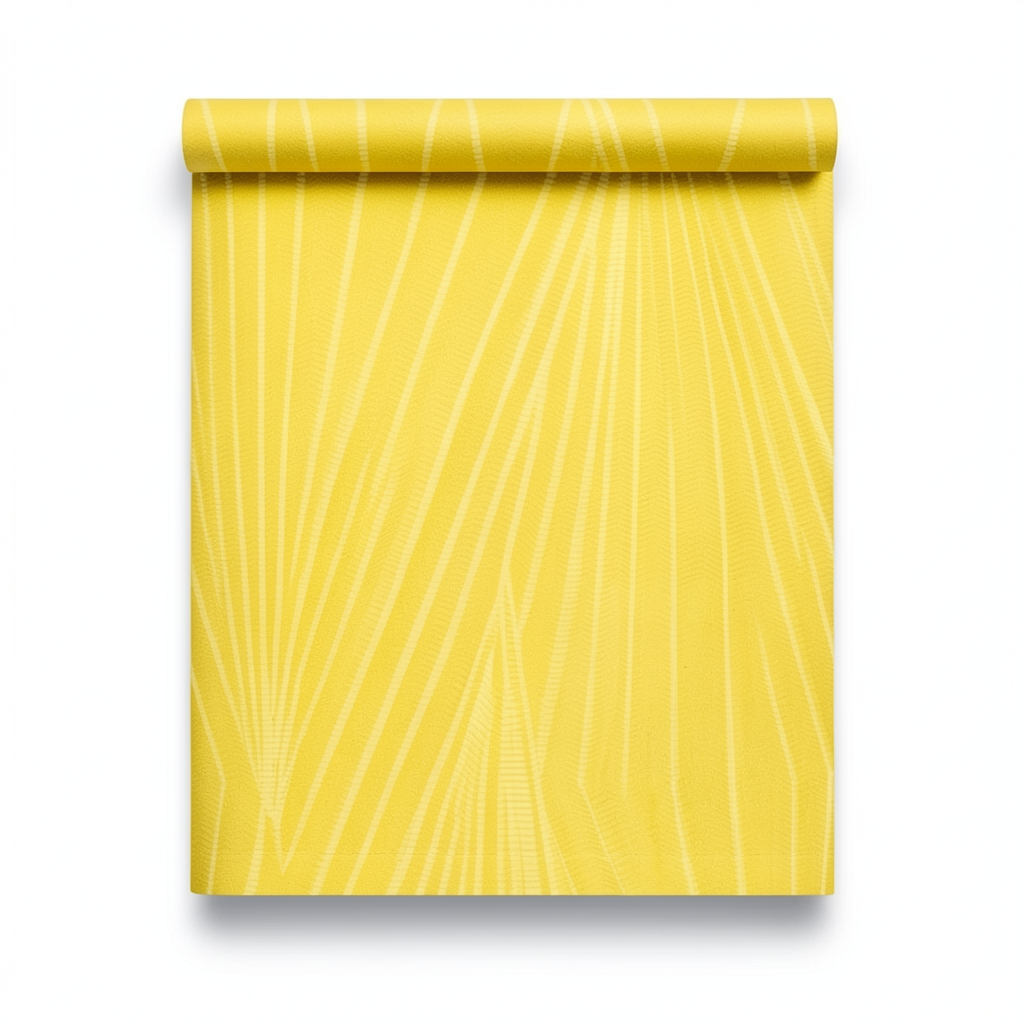 Italian Geometric Wallpaper 10m x 0.73m Yellow, Model Z90049