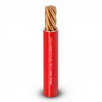 Stranded Electric Wire 2.5mm 450/750 Volts, Copper Conductor 0.67mm Diameter, Heat Resistant PVC Insulated | Alfanar