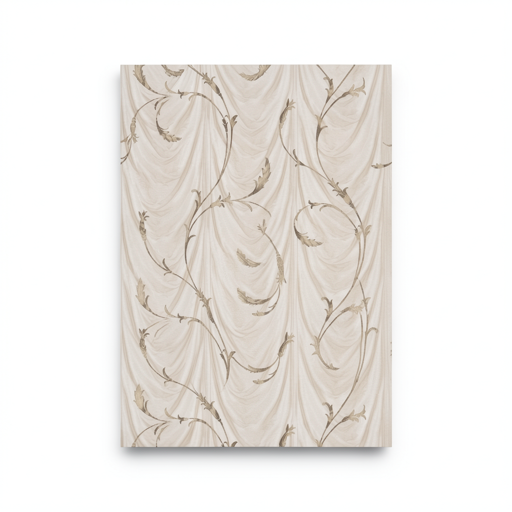 Italian Wall Covering 10m x 0.73m Beige, Model 4203