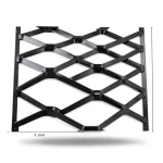 Hot Rolled Black Steel Expanded Metal Mesh Bahri 4.8 mm Thickness 2.44 m Width 6 m Length
