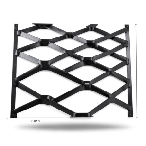 Hot Rolled Black Steel Expanded Metal Mesh Bahri 4.8 mm Thickness 2.44 m Width 6 m Length