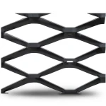 Hot Rolled Steel Expanded Metal Mesh Bahri 5.8 mm Thickness 2.44 m Width 6 m Length