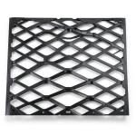 Hot Rolled Black Steel Expanded Metal Mesh Bahri 5.8 mm Thickness 2.44 m Width 4 m Length