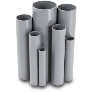 UPVC Pipes Nominal Pressure 6/20 Outside Diameter 160 mm Thickness 4.7 mm Gray