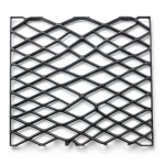Hot Rolled (Black) Steel Expanded Metal Mesh  Khaleeji Thickness 1.4 mm Width 1.22 meter Length 4 meter | Bait Al Tatawor Company