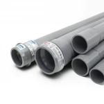 انابيب UPVC شركة الوطنيه ضغط 6 بار  قطر خارجي 110 مم سمك 2.7 مم لون رمادي