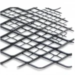 Hot Rolled (Black) Steel Expanded Metal Mesh  Khaleeji Thickness 1.4 mm Width 1.22 meter Length 6 meter | Bait Al Tatawor Company