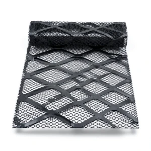 Hot Rolled Black Steel Expanded Metal Mesh Bahri 6 mm Thickness 2.44 m Width 4 m Length