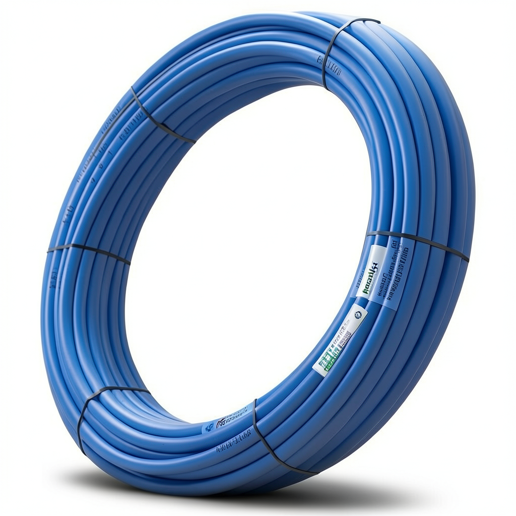 أنابيب HDPE نيبروبلاست PE 80 ضغط 6 بار قطر خارجي 40 مم سمك 1.9 مم لون أزرق | نيبروبلاست