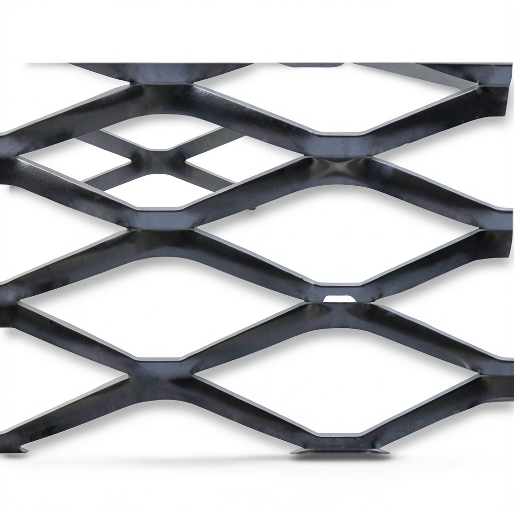 Hot Rolled Expanded Metal 4.8 mm Thickness, 2.44 M Width, 5 M Length, Bahri Design