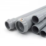 UPVC Pipes ALWatania Nominal Pressure 8 Bar Outside Diameter 200 mm Thickness 6.2 mm Color Gray   