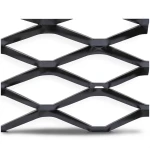 Hot Rolled Black Steel Expanded Metal Mesh Bahri Thickness 3.8 mm Width 2.44 m Length 6 m