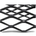 Hot Rolled Black Steel Expanded Metal Mesh Bahri 5.8 mm Thickness 2.44 m Width 5 m Length