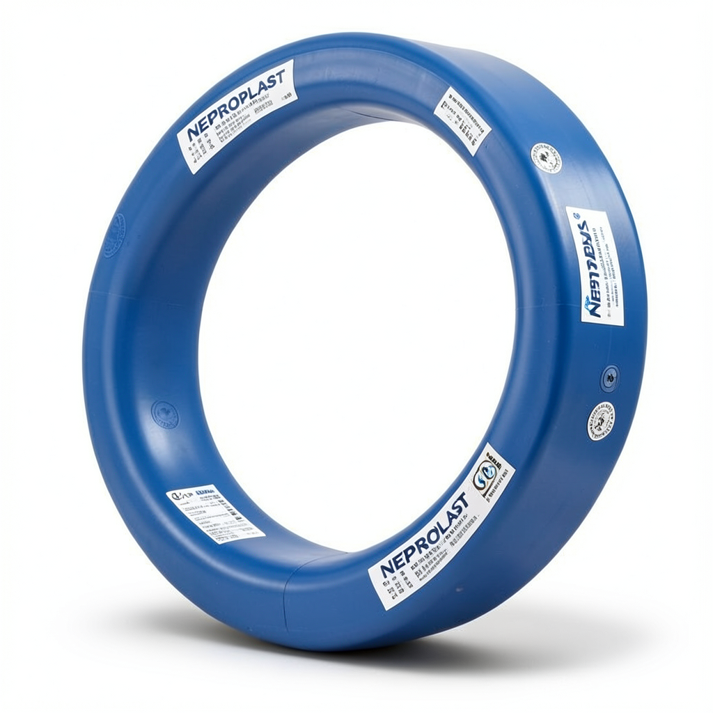 Neproplast HDPE Pipes PE 80 Pressure 6 Bar Outside Diameter 75 mm Thickness 3.5 mm Blue | NEPROPLAST