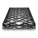 Hot Rolled Black Steel Expanded Metal Mesh Bahri 4.8 mm Thickness 2.44 m Width 6 m Length
