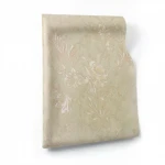 Floral wall covering beige color, length 10m, width 1.06m, model 81421