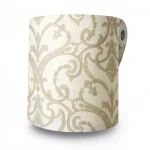 Italian Wallpaper classic design 10m x 1.06m, light beige, model 81402