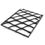 Hot Rolled Black Steel Expanded Metal Mesh Bahri 6 mm Thickness 2.44 m Width 5 m Length