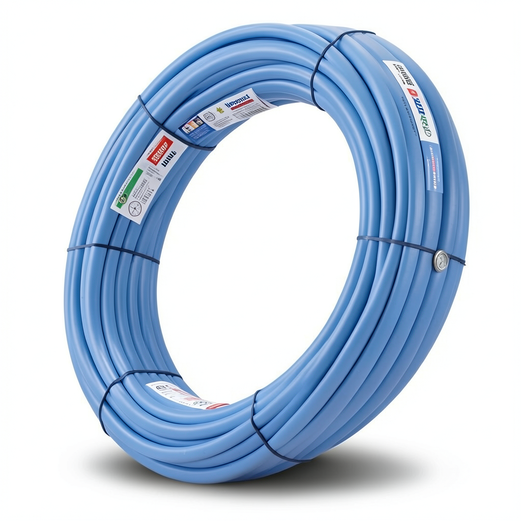 Neproplast HDPE Pipes PE 80 Pressure 6 Bar Outside Diameter 125 mm Thickness 5.7 mm Blue | NEPROPLAST