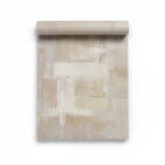 Italian wall covering, beige color, length 10 m, width 0.53 m, model 41224