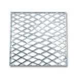 Galvanised Steel Expanded Metal Mesh Bahri Thickness 1.2 mm Length 1 m Width 1.22 m