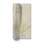 Italian wall covering, beige color, length 10 m, width 0.53 m, model 21128