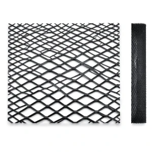 Hot Rolled Black Steel Expanded Metal Mesh Bahri 6 mm Thickness 2.44 m Width 7 m Length