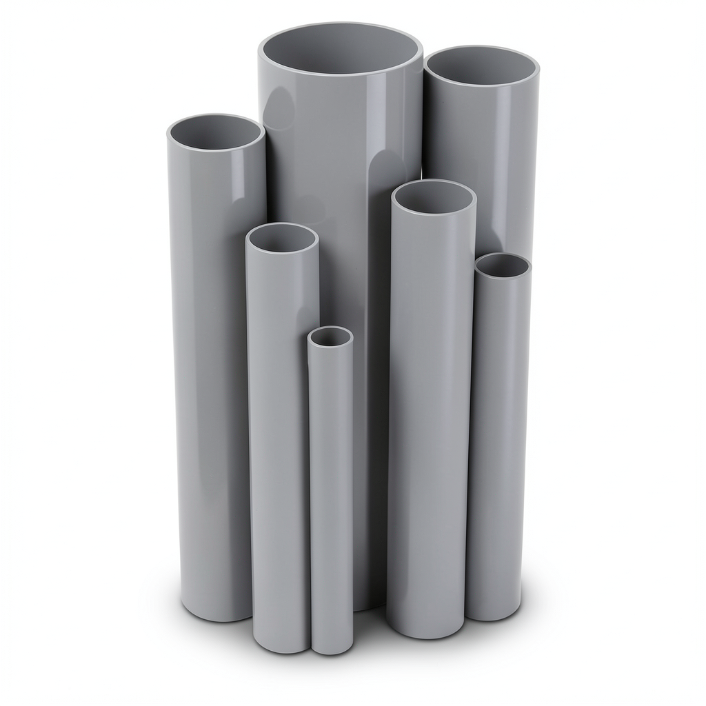 UPVC Pipes Nominal Pressure 6/20 Outside Diameter 315 mm Thickness 9.2 mm Gray