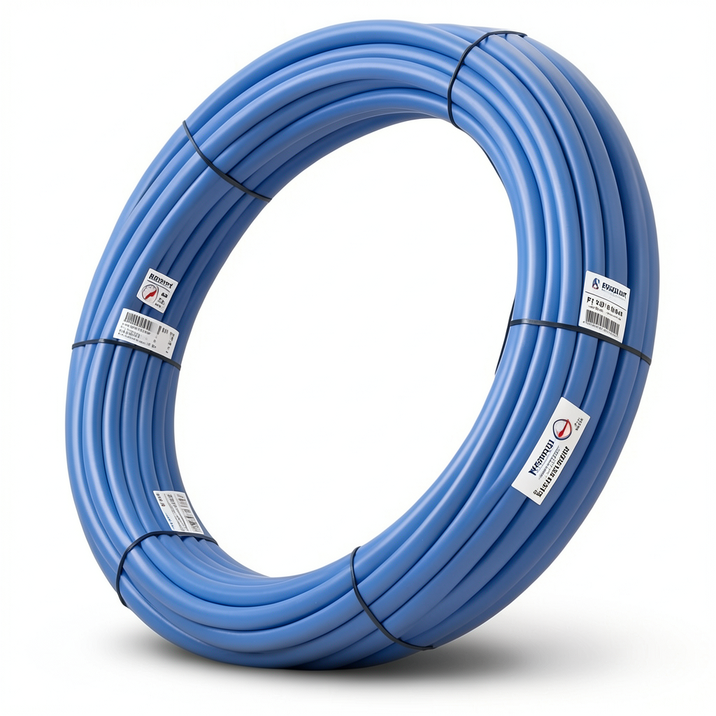 Neproplast HDPE Pipes PE 80 Pressure 6 Bar Outside Diameter 40 mm Thickness 1.9 mm Blue | NEPROPLAST