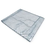 Galvanised Steel Expanded Metal Mesh Bahri Thickness 1.4 mm Width 1.22 m Length 1 m