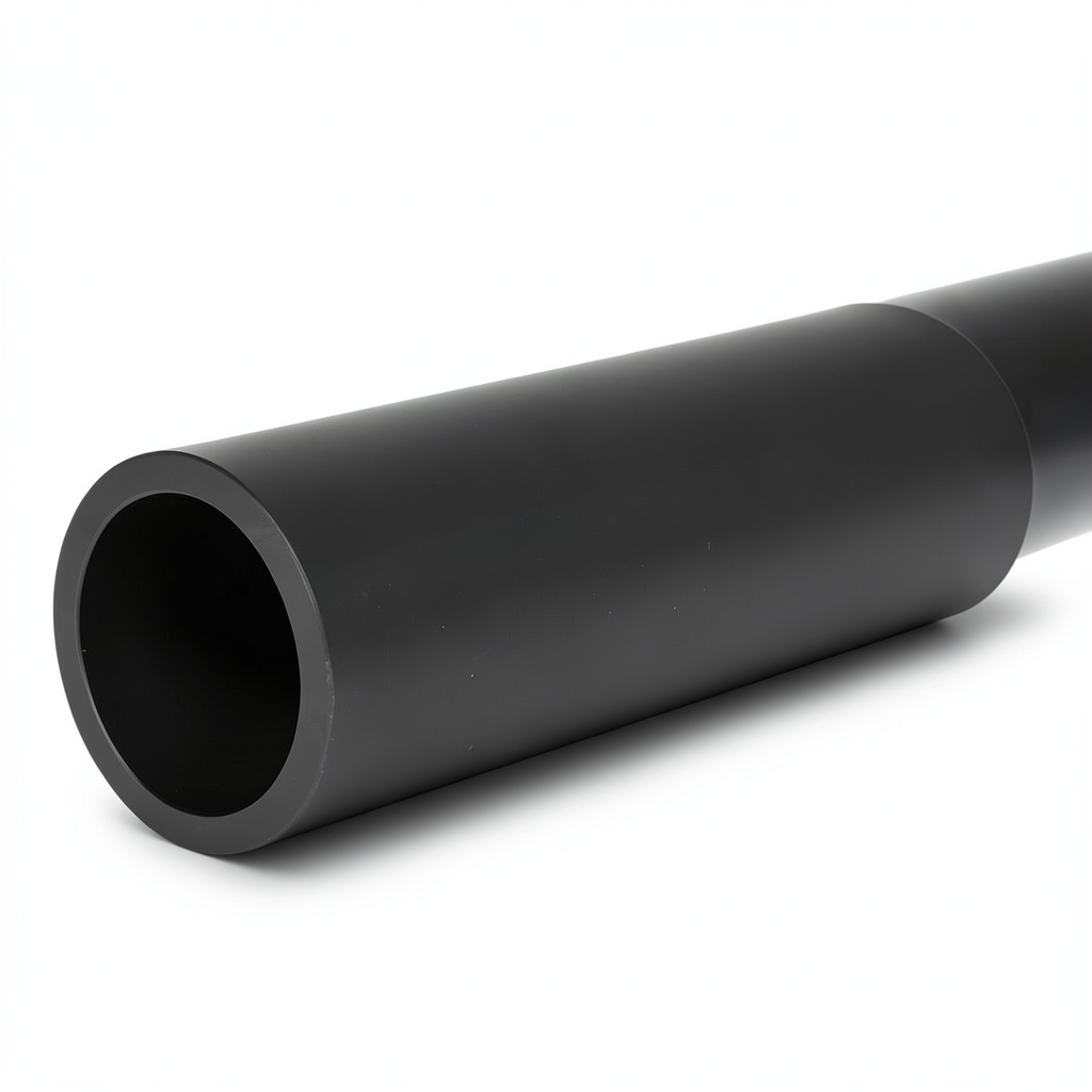 HDPE Pipe 4 Bar Pressure PE 80 Outer Diameter 500 mm SDR 33 Black