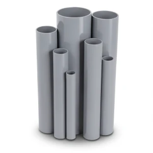 UPVC Pipes Nominal Pressure 10/20 Outside Diameter 160 mm Thickness 7.7 mm Gray