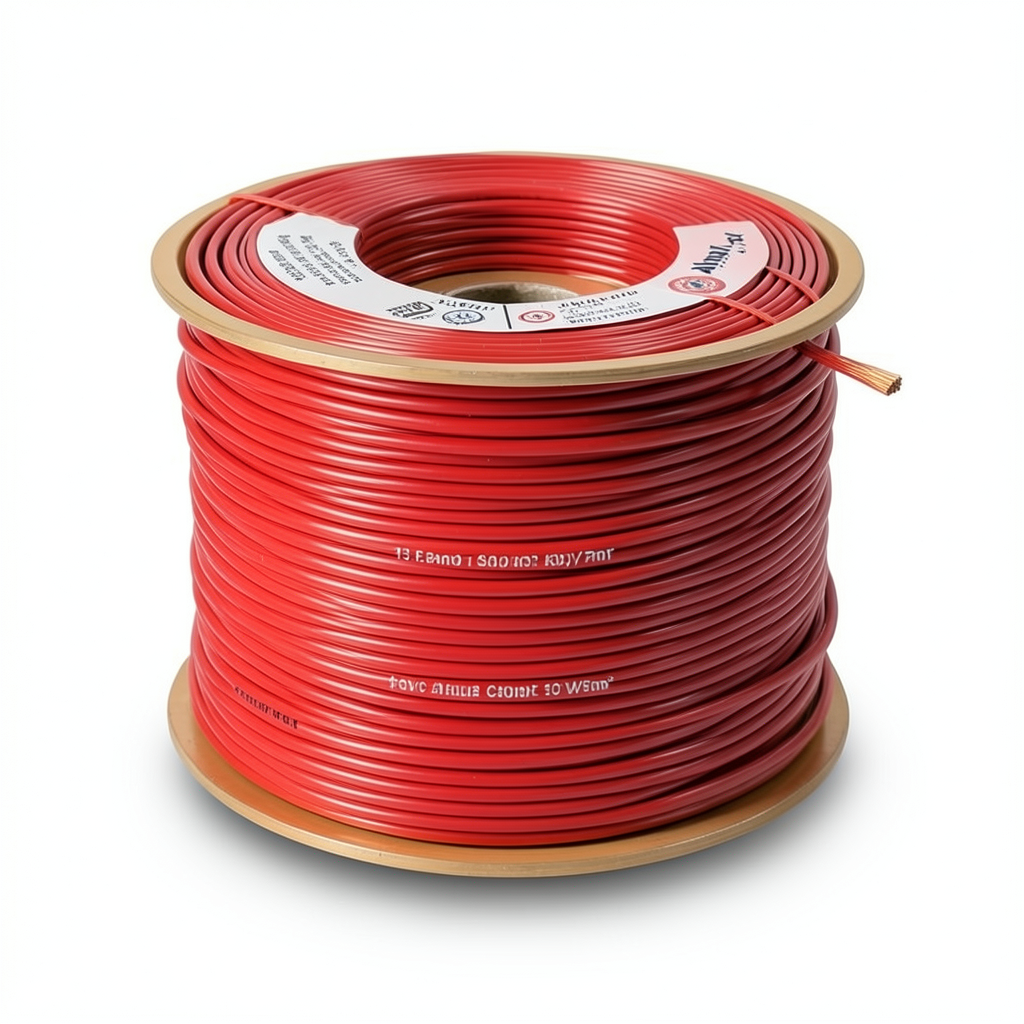 PVC Insulation Stranded Copper Wire 1.5mm, 450/750V, Red | Al Fanar